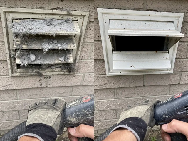 Professional dryer exhaust vent cleaning by Westlake Dryer Vent Cleaning in Westlake