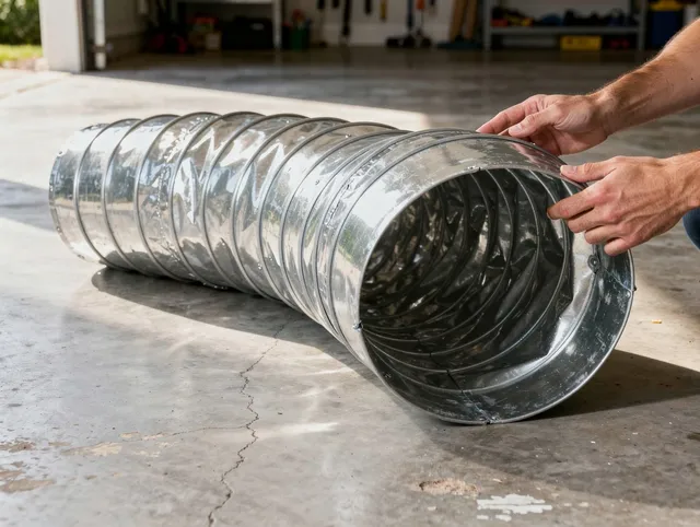 Westlake Dryer Vent Cleaning specialist using advanced equipment for thorough duct cleaning in Westlake