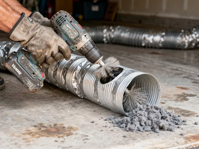 Professional duct cleaning by Westlake Dryer Vent Cleaning in Westlake