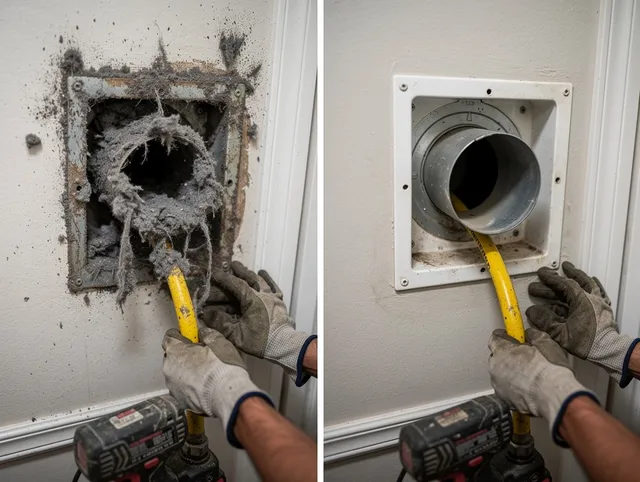 Expert gas dryer vent cleaning by Westlake Dryer Vent Cleaning in Westlake