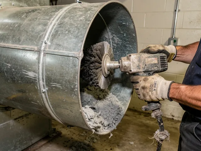 Industrial-grade dryer vent cleaning by Westlake Dryer Vent Cleaning in Westlake